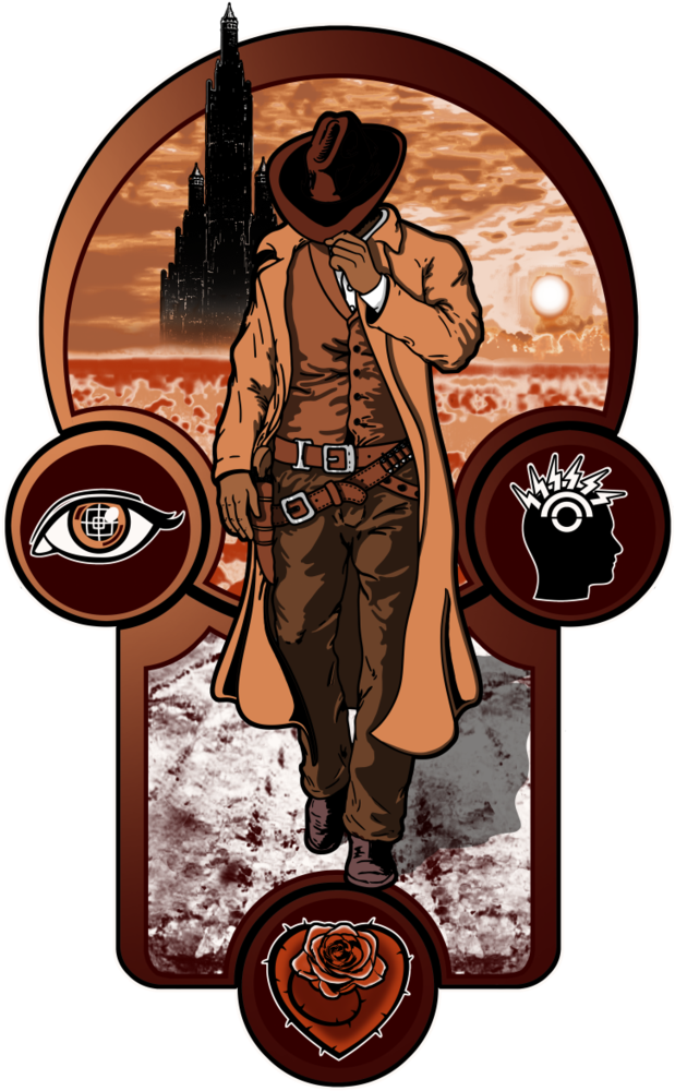 Gunslinger Creed (768x1024), Png Download