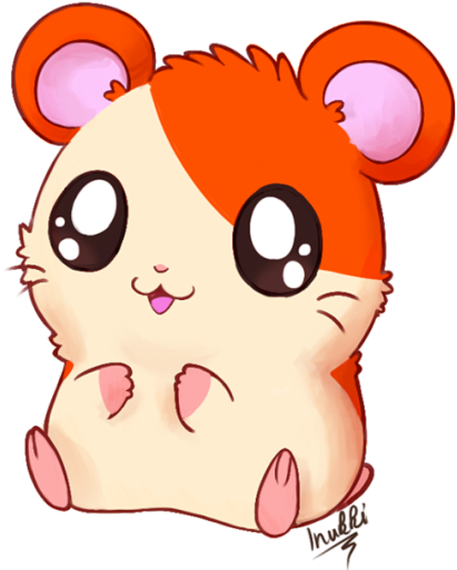 Hamtaro - Cartoon (540x540), Png Download