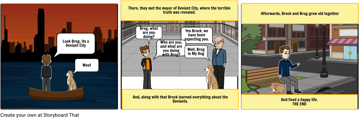 Brog And Brock - Cartoon (1164x385), Png Download