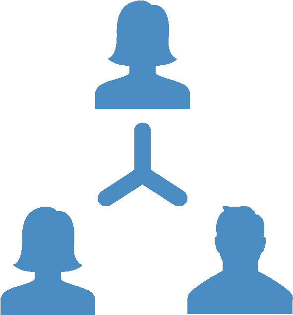 Collaboration - Silhouette (700x700), Png Download