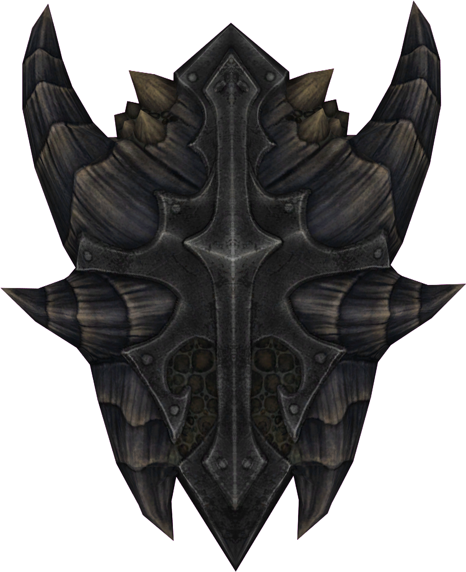Dragonscale Shield - Dragon Shield Skyrim (1576x1844), Png Download