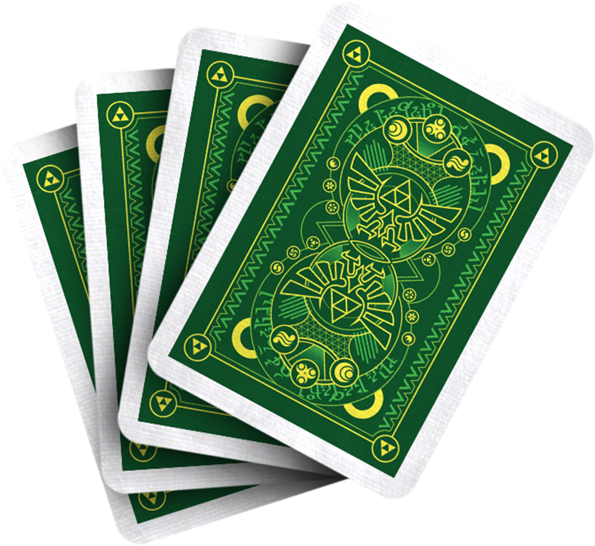 Card Decks Legend Of Zelda (1000x800), Png Download