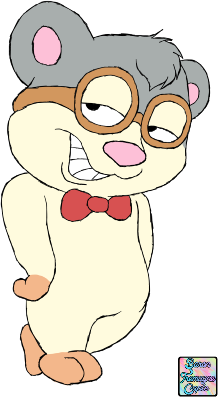 Hamtaro Dexter Hamster - Hamster (800x1400), Png Download