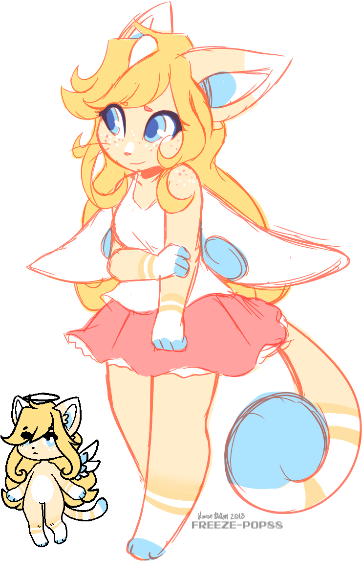 [personal] Meowth/togekiss Girl - Meowth (817x1200), Png Download