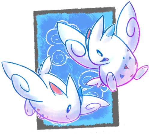 Togekiss - Togekiss Cute (500x447), Png Download