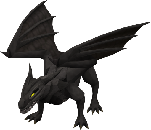 Download Black Dragon PNG Image with No Background 