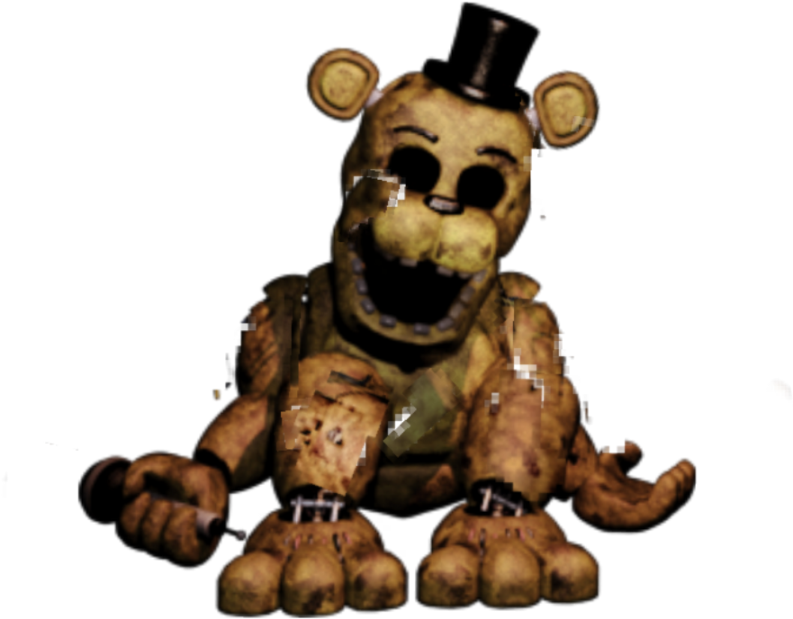 Unwithered Golden Freddy Unwithereds - Spring Bonnie (1024x1024), Png Download