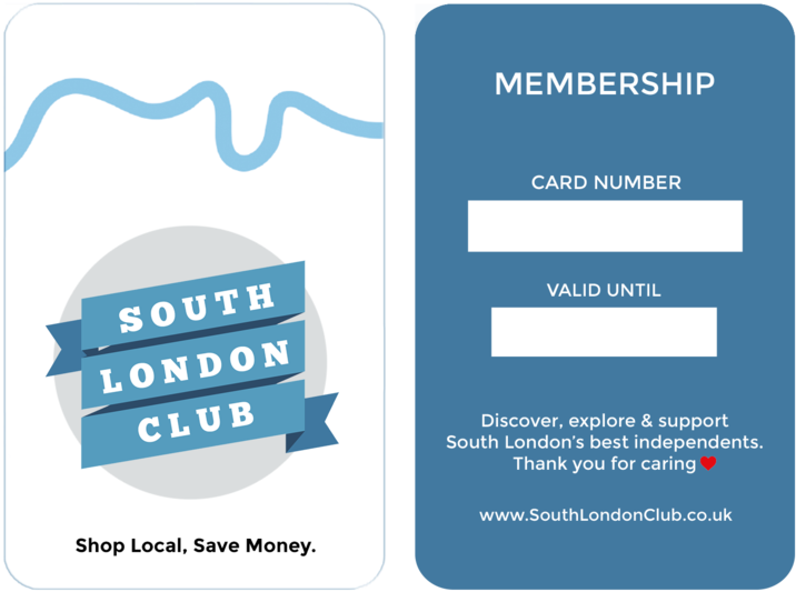 South London Club Card Front And Back - London (1000x555), Png Download