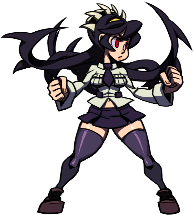 Wj4ga0y - Skullgirls Modding Color Palettes (706x823), Png Download
