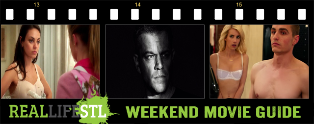 Jason Bourne, Bad Moms And Nerve Open In Movie Theaters - Jason Bourne Sacd (640x253), Png Download