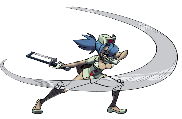 But Her Character Trailer Should Be Available Shortly - Valentine Skullgirls Sprite Sheet (740x454), Png Download