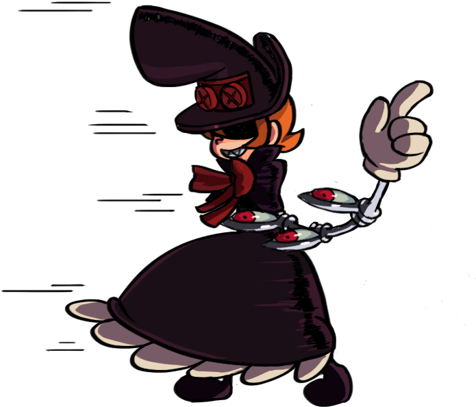 The Skullgirls Sprite Of The Day Is - Portable Network Graphics (713x612), Png Download