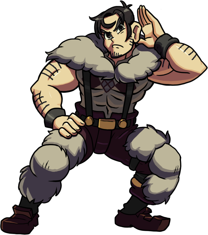 Beowulfslp - Skullgirls Beowulf And Eliza (685x774), Png Download