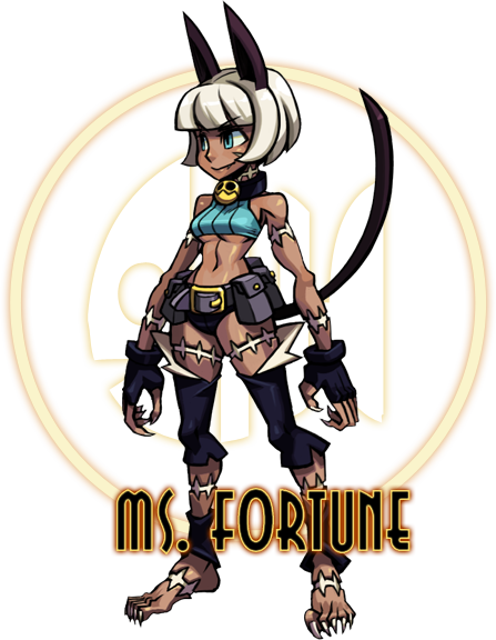 Skullgirls Has Been Around Lately, Very Around, Going - Ms Fortune Skullgirls Mobile (447x576), Png Download