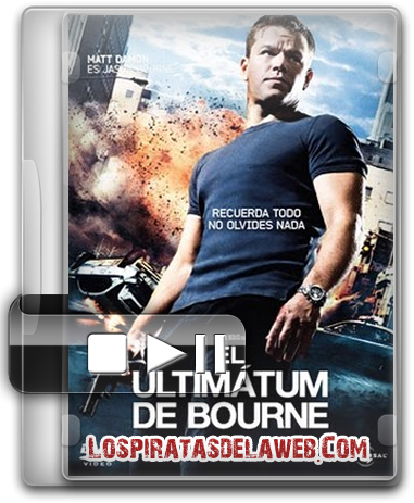 New Jason Bourne And Nicky Parsons Background El Ultimatum - Bourne Ultimatum 2007 Dvd (381x463), Png Download