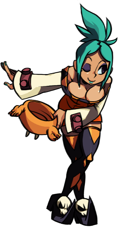 View Samegoogleiqdbsaucenao 1460288104369 , - Skullgirls Cerebella Png (389x740), Png Download