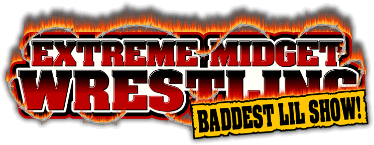 Extreme Midget Wrestlers - Extreme Midget Wrestling Federation (745x289), Png Download