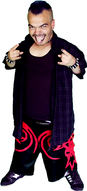 Dwarf Wrestling Fans - Midget Wrestling (291x695), Png Download