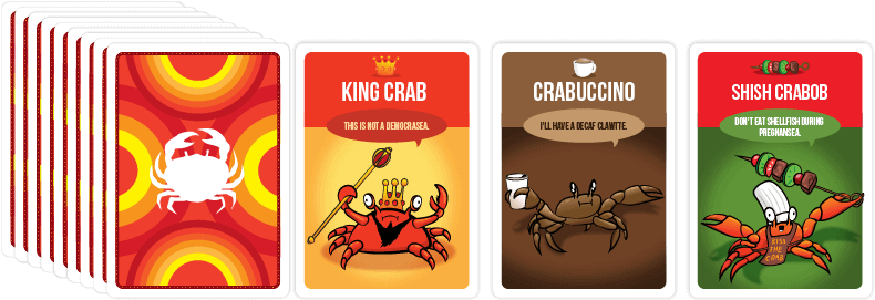 You've Got Crabs Card Samples - You Ve Got Crabs Cards (801x298), Png Download