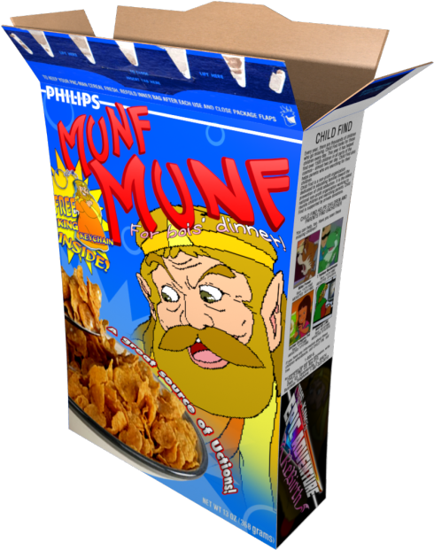 King Harkinian's Box Of Munf Munf, From Craaazycat13′s - Banner (500x620), Png Download