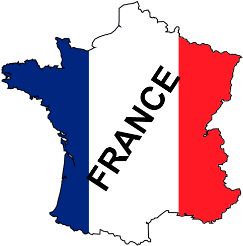 Je T Aime France (488x500), Png Download