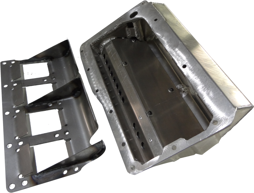 Midget Ecotech Wetsump Oil Pan - Sump (899x697), Png Download