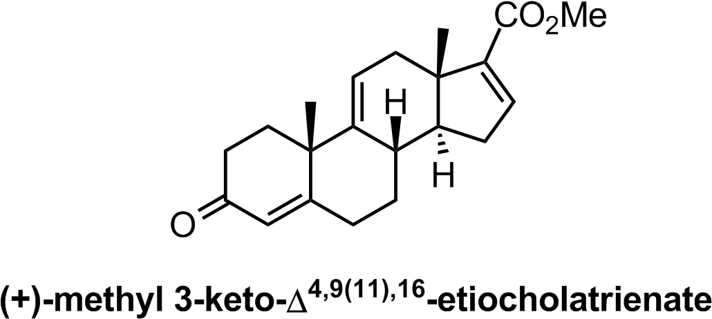 0 - Structure Of A Steroid Cholesteryl Iodide (1049x483), Png Download