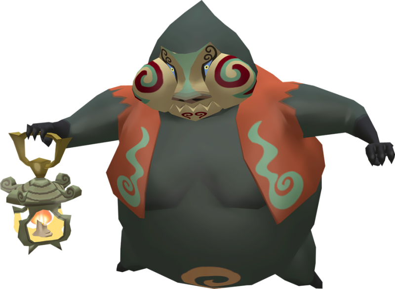 Legend Of Zelda Wind Waker - Legend Of Zelda Wind Waker Jalhalla (800x585), Png Download