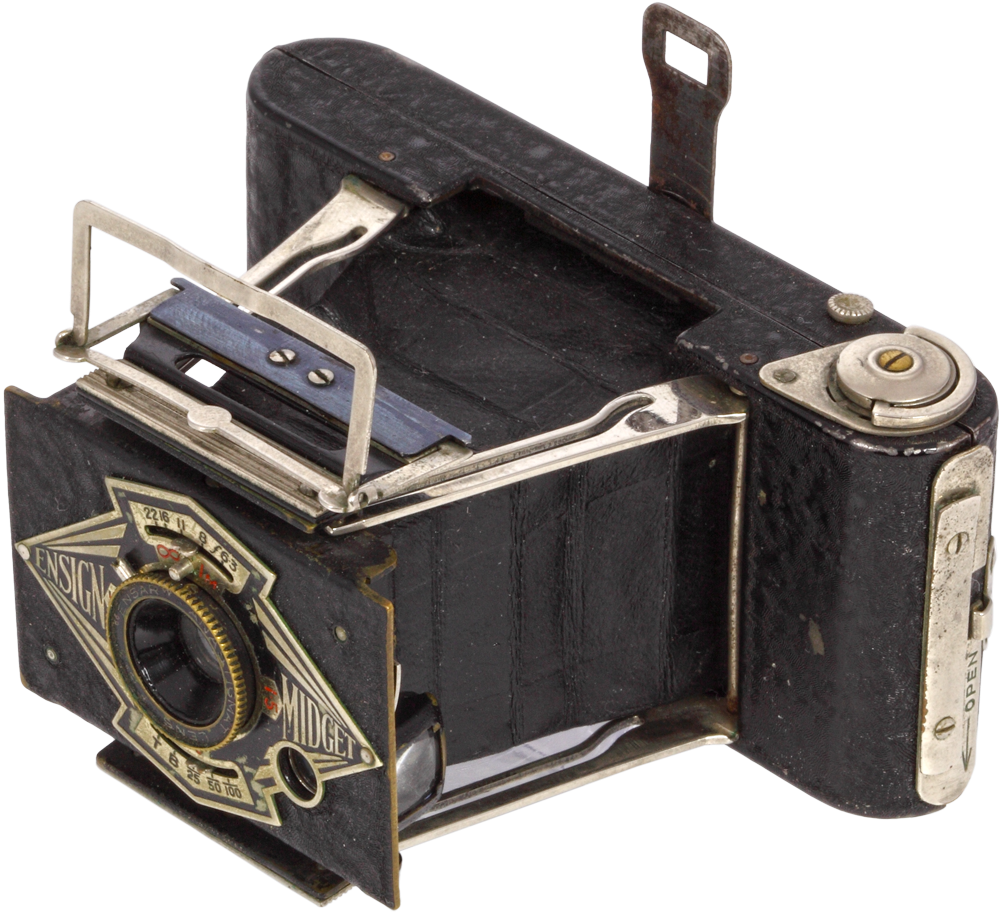 Ensign Midget A Miniature Camera - Instant Camera (1024x1024), Png Download