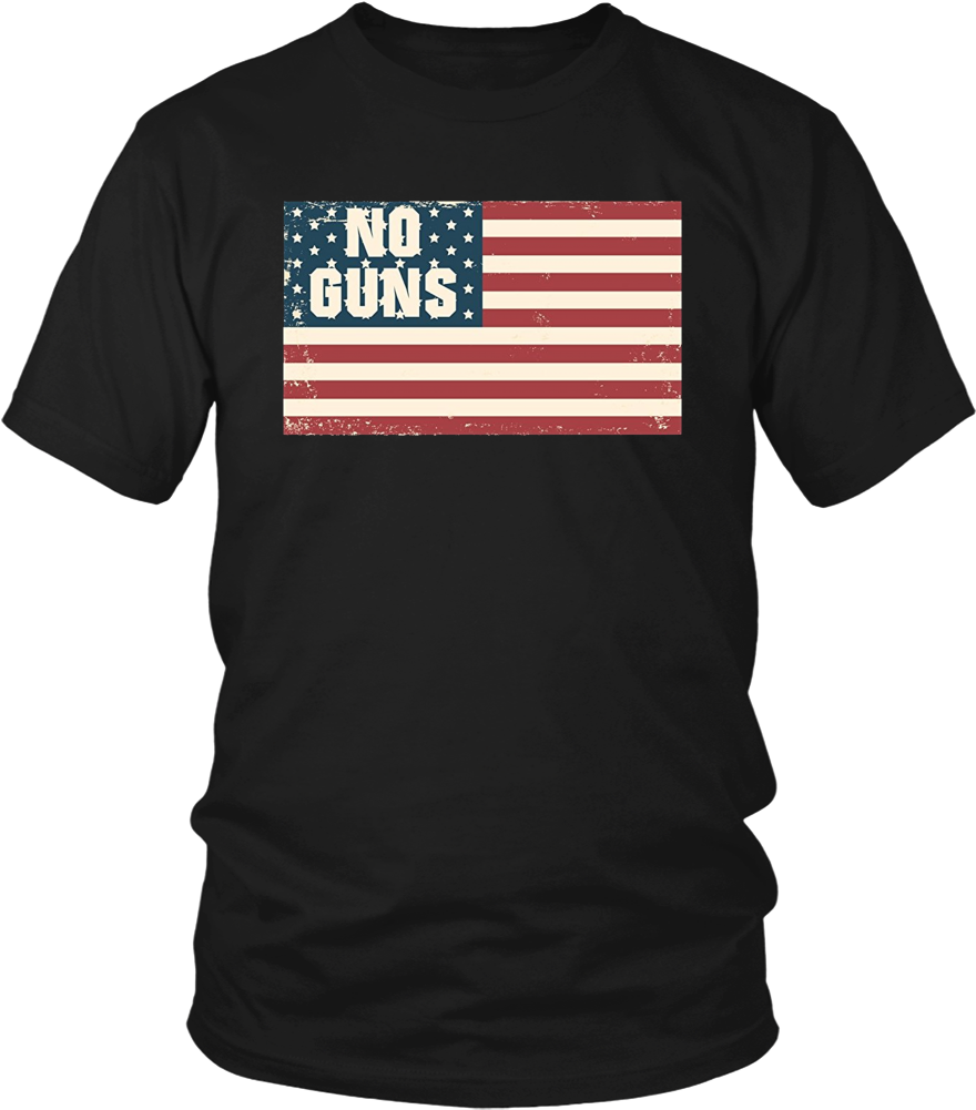 No Guns Political Protest Shirt Teefim - Became A Teacher For The Money (1000x1000), Png Download