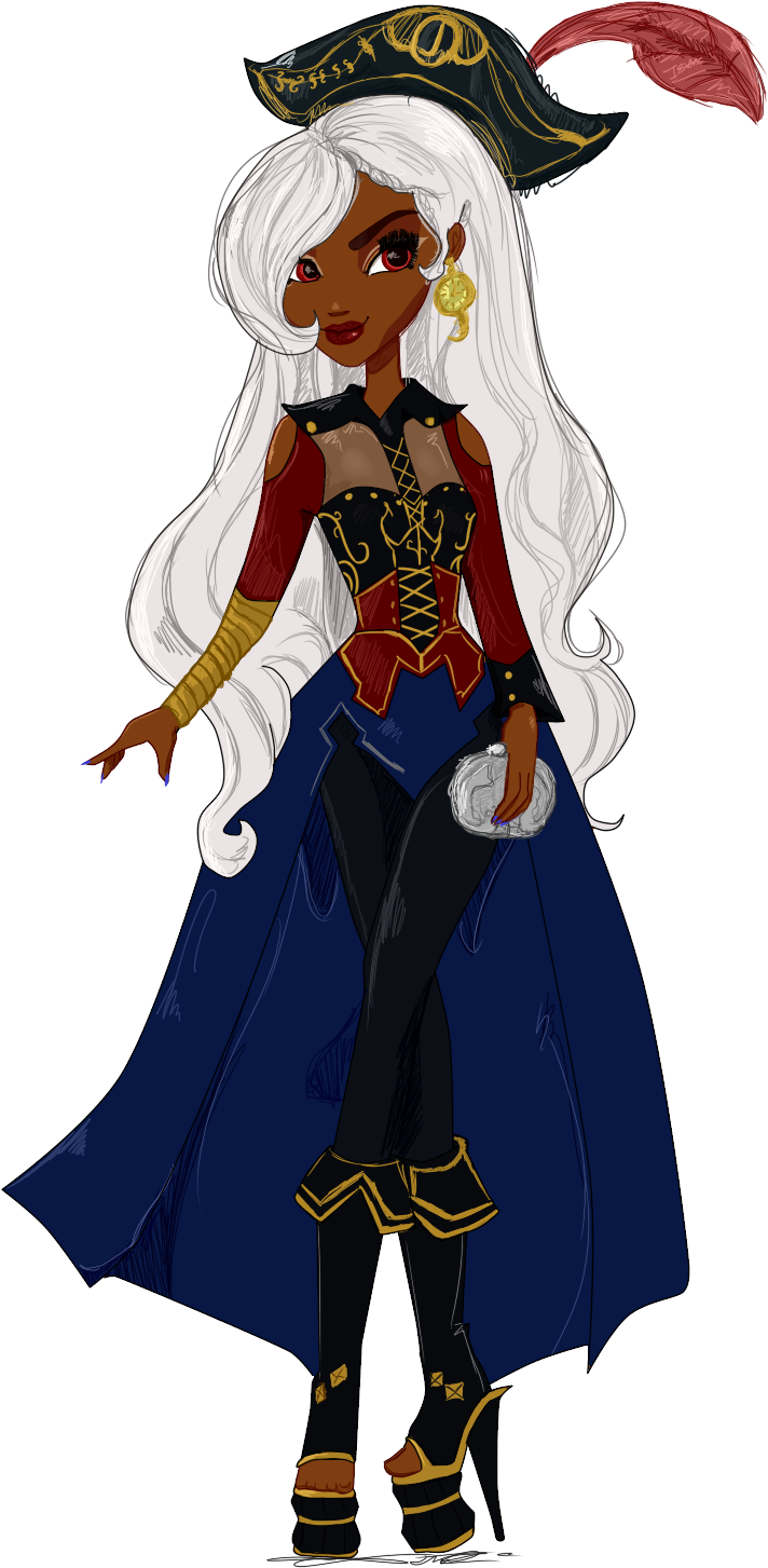 Janna Hook - Cartoon (780x1500), Png Download