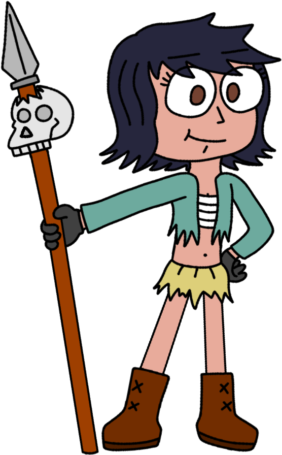 Fanwork Wastelander Janna, Now With Color - Cartoon (738x992), Png Download