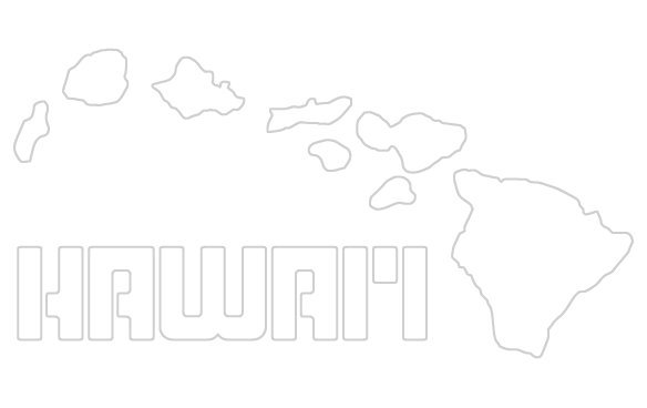 Maui, Hawaii - Home State - Grey On White (9x12 Art (584x368), Png Download