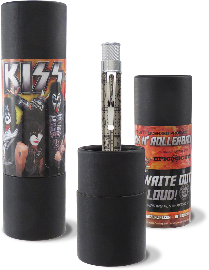 'heavy Metal' / Deluxe Ballpoint Pen (1279x987), Png Download