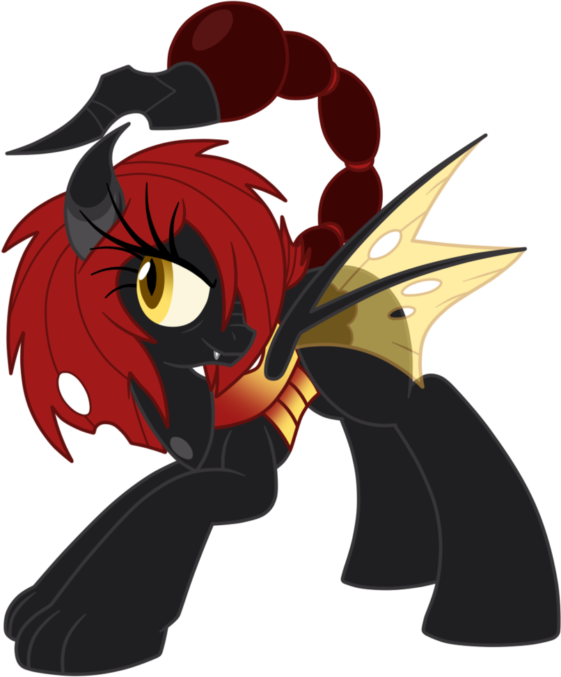 Silverromance, Changeling, Hybrid, Interspecies Offspring, - Mlp Manticore Oc (1280x1024), Png Download