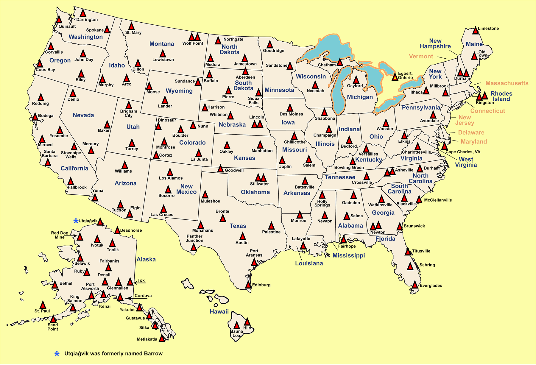 Crn Sites Map - Colorado To Louisiana (1800x1226), Png Download