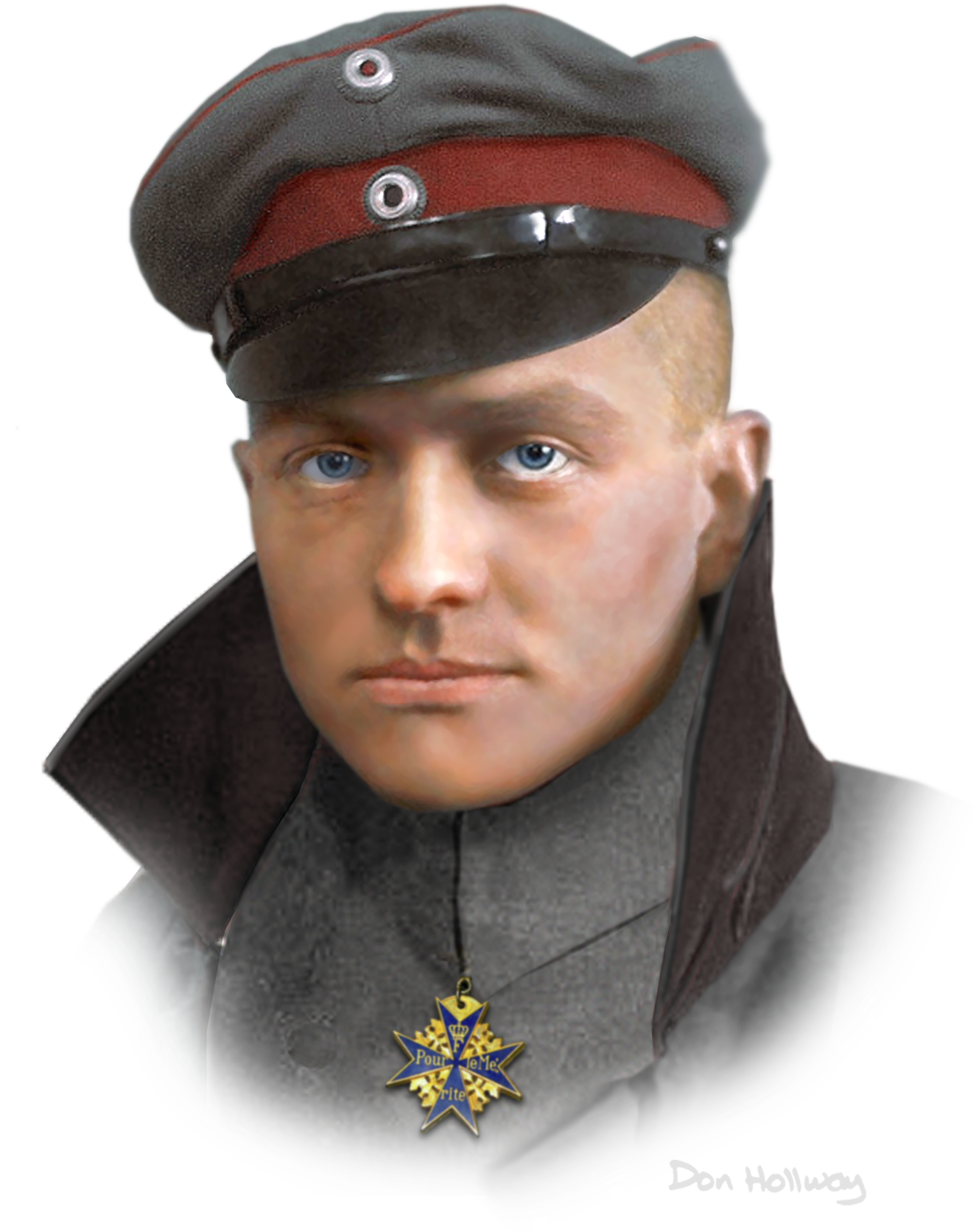 The Red Baron - Manfred Von Richthofen (1449x2079), Png Download