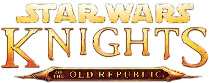 Kotor-logo - Star Wars Knights Of The Old Republic Logo (761x282), Png Download