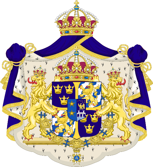 His Majesty, King Teutonis Ii Of The Escari Imperial - Coat Of Arms Sweden Png (800x600), Png Download