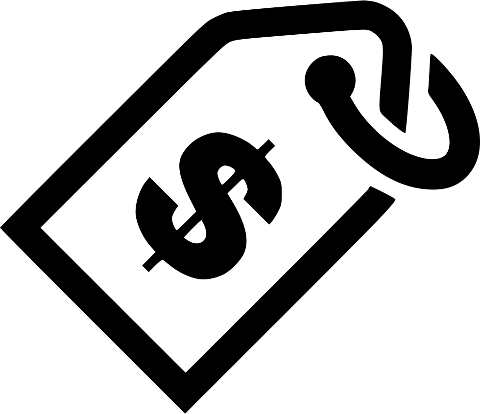 Png File Svg - Dollar Tag Icon Png (980x846), Png Download