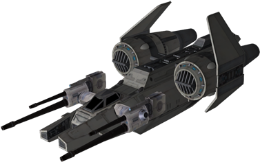Swtor Republic Gunship - Assault Rifle (594x334), Png Download