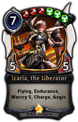 Icaria2ctheliberator - Icaria Eternal (320x510), Png Download
