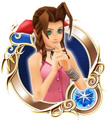 Kh Aerith (407x437), Png Download