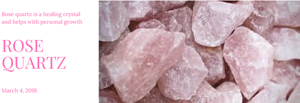 Rose Quartz Is A Healing Stone For The Heart And Soothing - Rose Quartz (600x200), Png Download