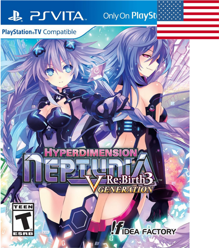 Hyperdimension Neptunia Re Birth 3 Ps Vita (800x800), Png Download