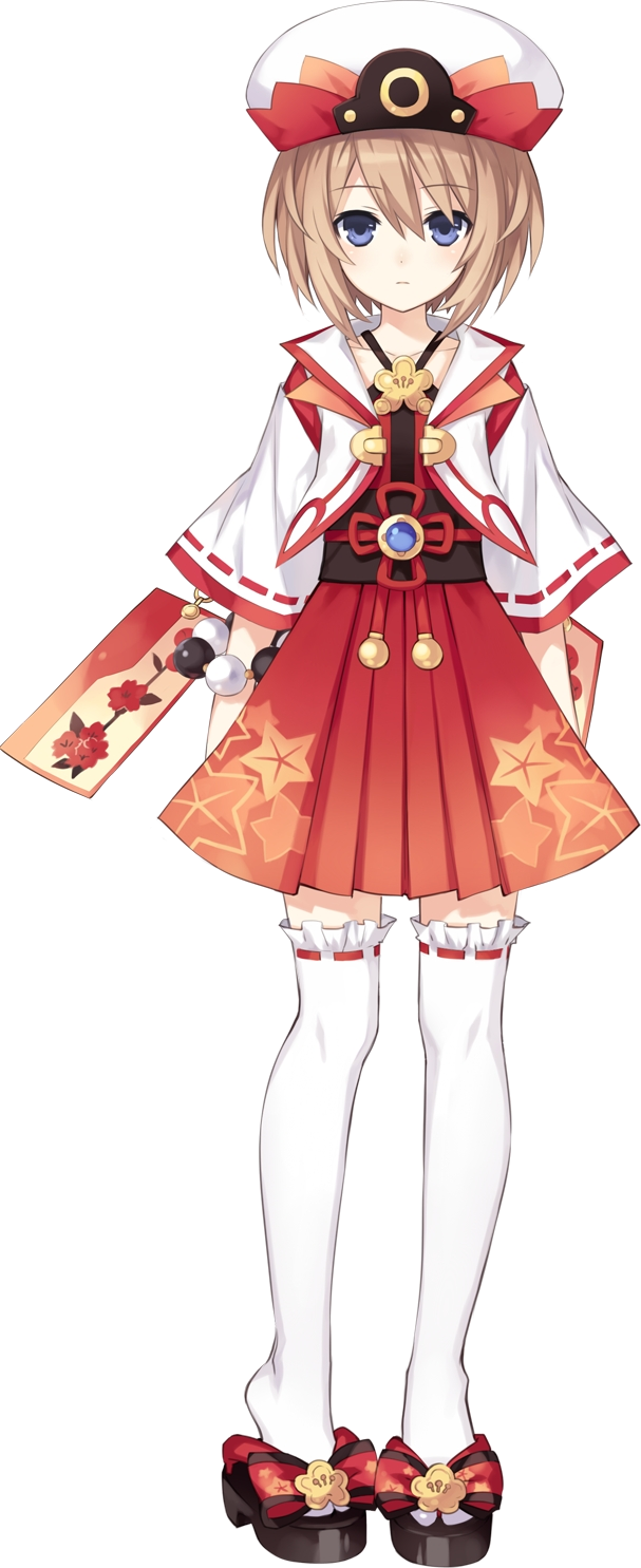 Comment - Hyperdimension Neptunia Blanc (607x1485), Png Download