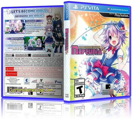 Hyperdimension Neptunia Pp - Hyperdimension Neptunia Producing Perfection (psvita) (500x428), Png Download
