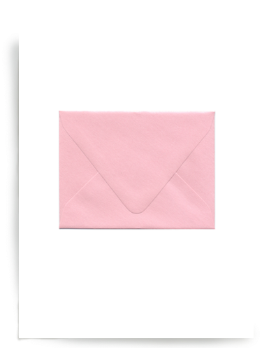 A-2 Rose Quartz Envelope - Construction Paper (400x510), Png Download