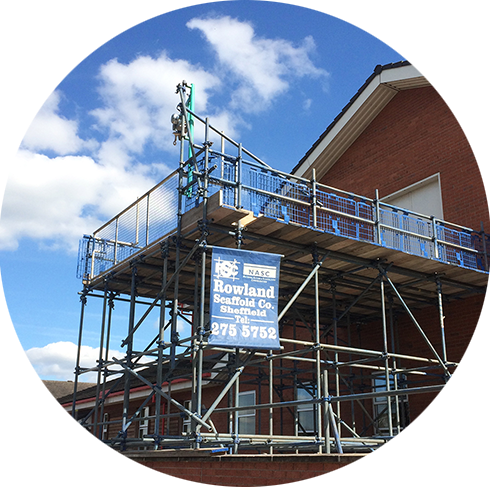 Why Would I Need Scaffolding For My House - Architecture (490x489), Png Download