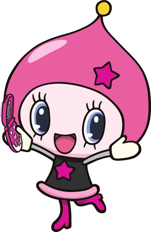 Himespetchi Phone Pose - Png Tamagotchi Himespetchi (521x800), Png Download